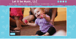 Desktop Screenshot of letitbe-music.com